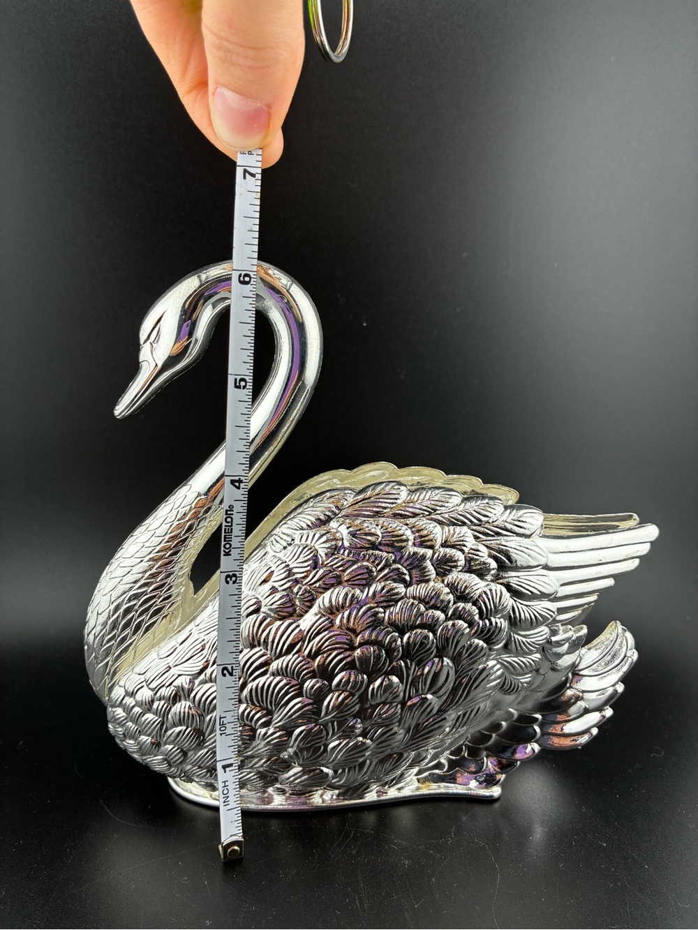 1984 Godinger Silver plated Swan letter holder - Picture 12 of 12